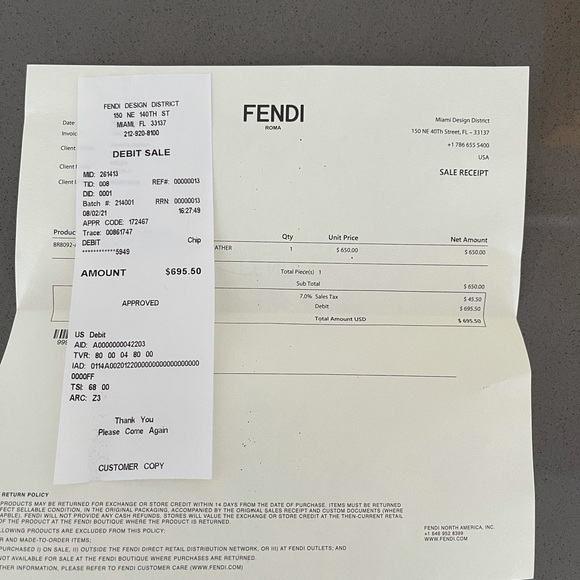 Fendi slides - Picture 2 of 5